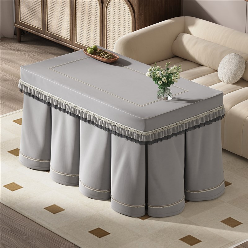 2024新款烤火罩加厚烤火桌罩套长方形电炉罩电烤炉桌子取暖桌罩