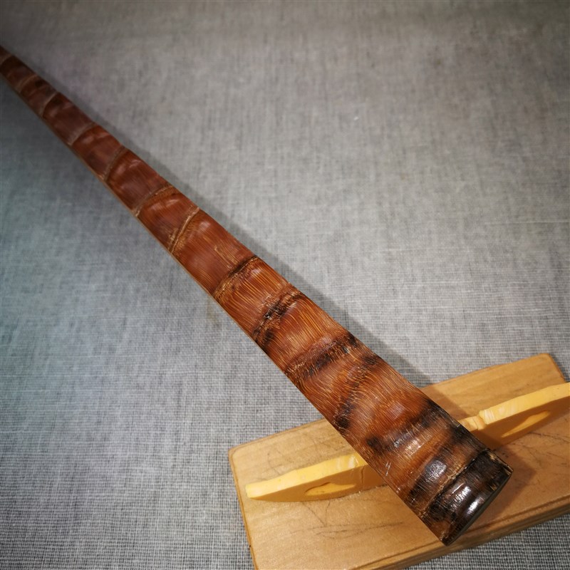老料十八罗汉竹折扇18节 直方9.5寸 苏工文玩礼品扇子 宣纸扇面