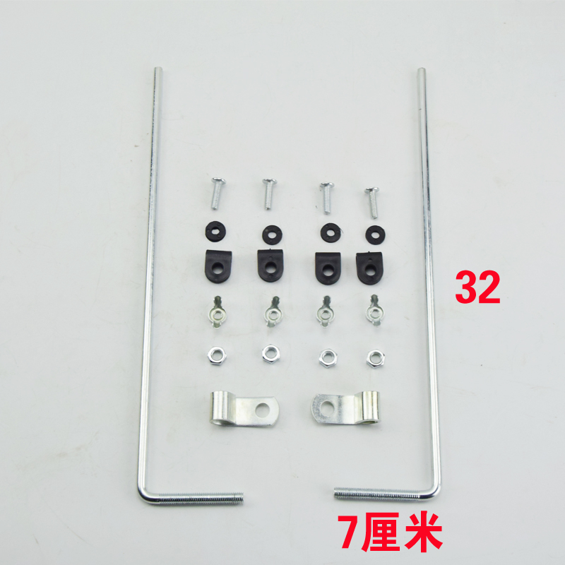 三轮车前挡风玻璃板电动车摩托车挡风板加厚加大加高改装通用透明