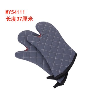 防烫烤箱家用商用 风和日丽耐高温手套隔热加长烘焙工具两只装