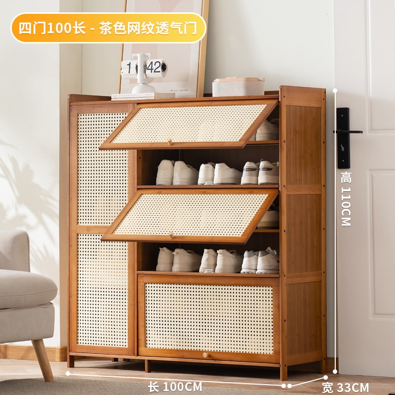 防尘鞋柜入户门鞋架门口家用楼道收纳经济型小户型鞋子收纳鞋架子
