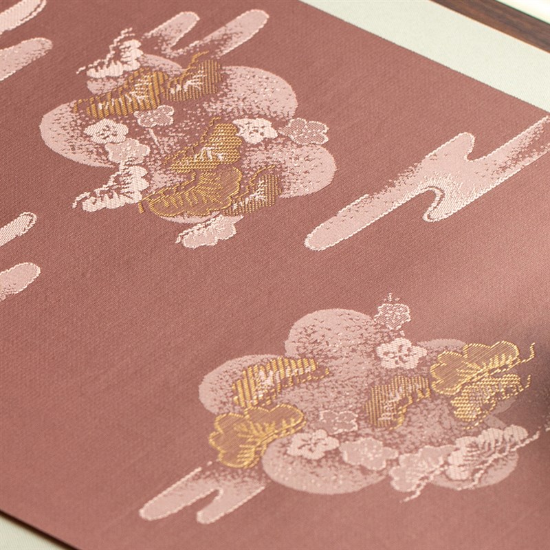 小白茶具//知舍云松茶席织锦桌旗茶桌布中式传统纹饰图案仙女风