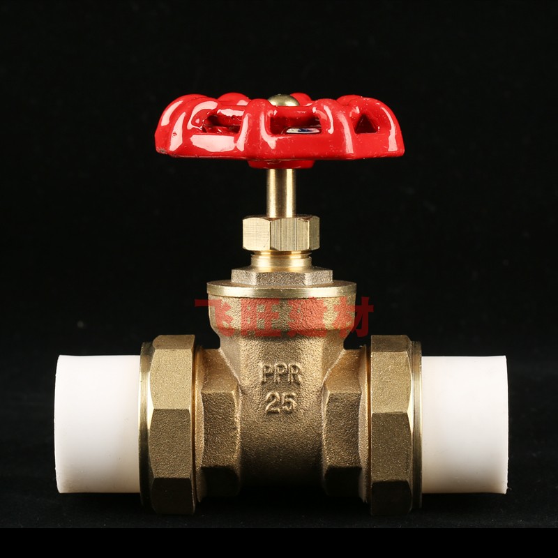 20 25 32PPR铜闸阀4分6分1寸PPR活接阀门PPR热熔水管管件配件接头