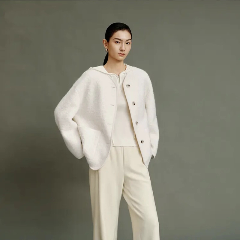 新款时尚羊羔毛外套休闲上衣