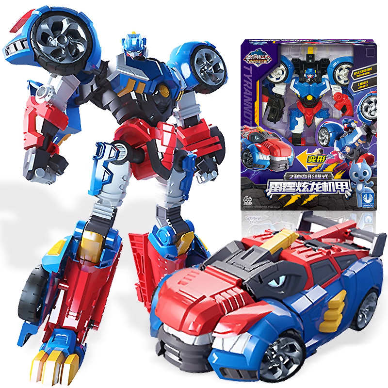 儿童变形手办可动模型金