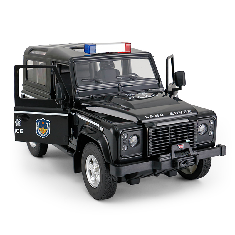 星辉路虎卫士警车遥控汽