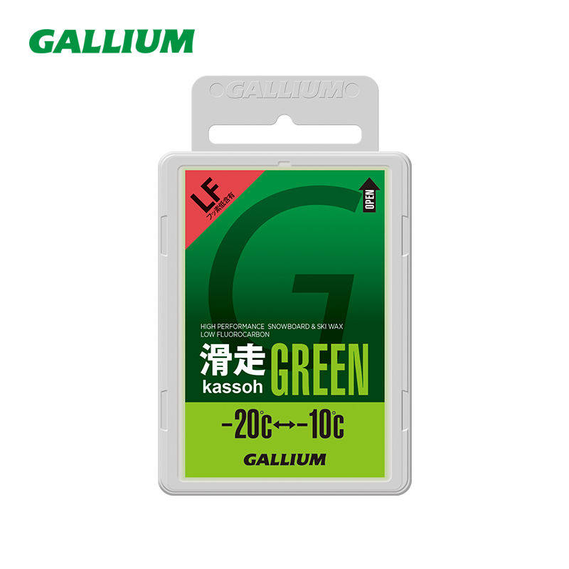 GALLIUM盖力姆 滑雪蜡含氟雪板蜡加速滑行热打蜡Kassho LF 50g