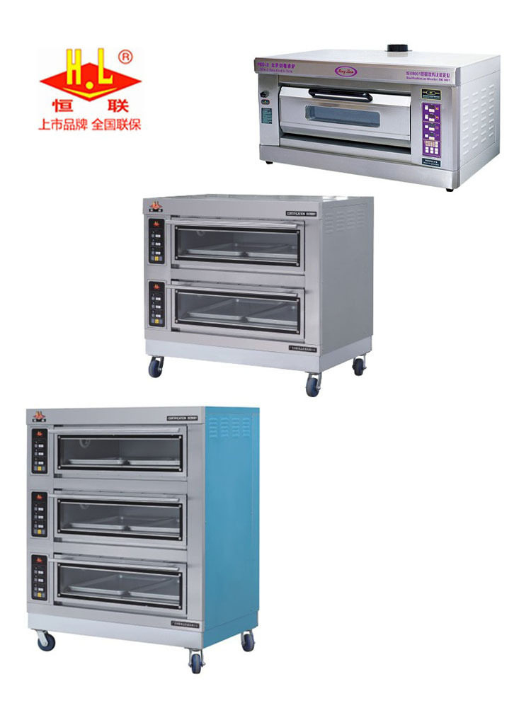 恒联电烤箱商用pl-2/pl-4/pl-6一二三层大容量面包烘焙披萨电烘炉