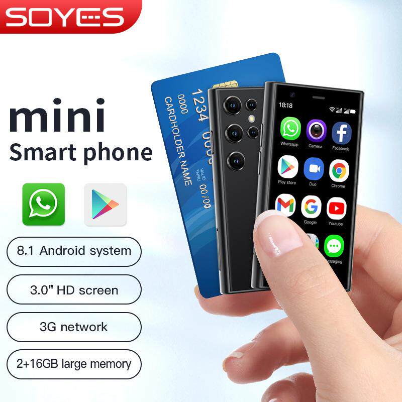 SOYES索野S23pro跨境迷你手机双卡四核谷歌3G安卓智能小手机
