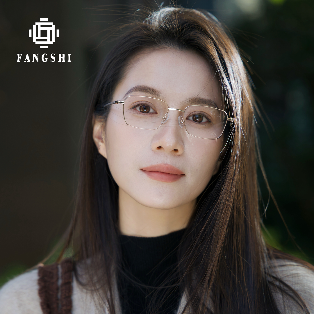 方框眼镜框女金属镜架简约气质高级感近视素颜防蓝光镜框js16070