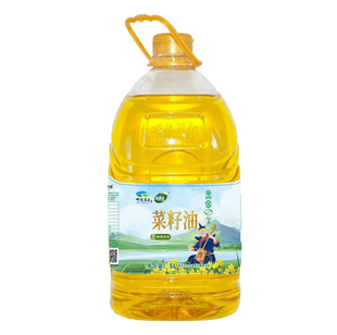 呼伦贝尔农垦合适佳菜籽油5L物理压榨食用油