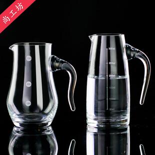 分酒器白酒家用带刻度玻璃小号酒杯套装分酒杯壶量酒壶红酒醒酒器