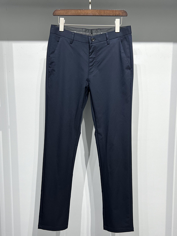 垂顺免烫！易打理！商务西裤男春秋新款休闲裤百搭直筒修身长裤子