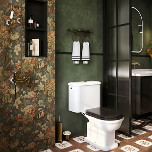 仿古美拉德自粘瓷砖贴纸复古浴室防水防潮墙贴卧室洗手间装饰壁纸