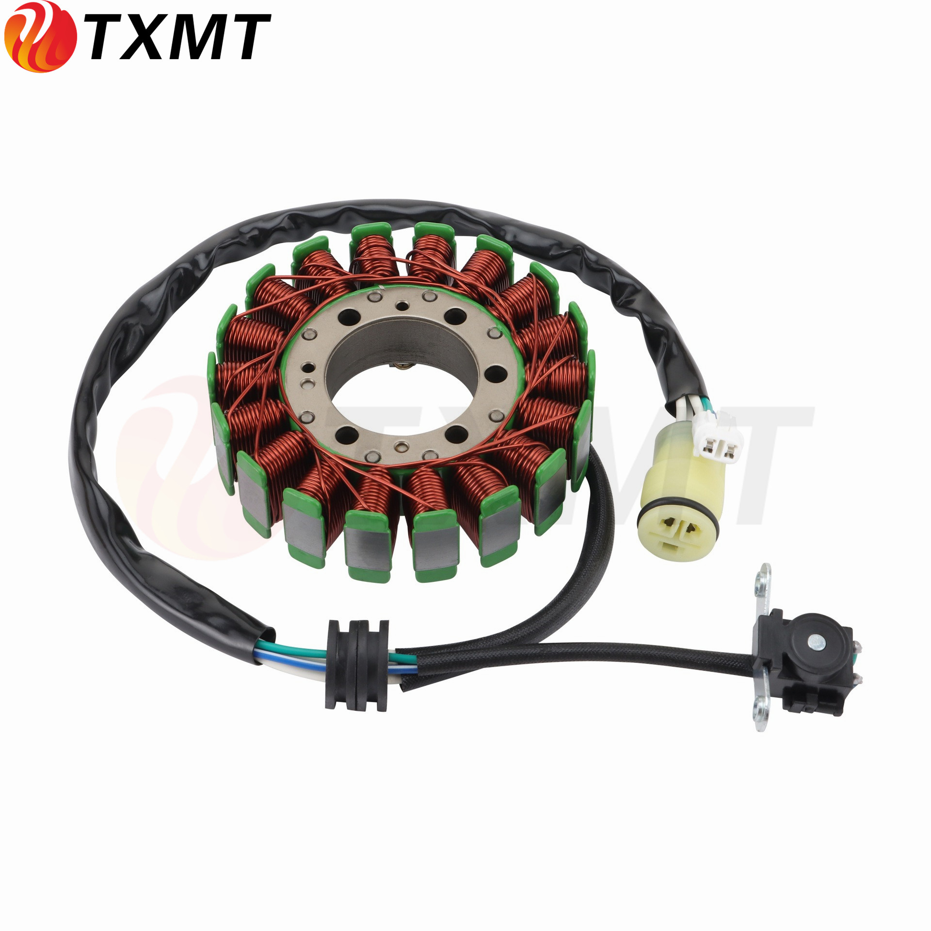 适用雅马哈YFM700 06-18 ATV沙滩车磁电机线圈发电机NM1529238LQ