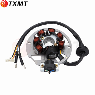 适用踏板摩托车YAMAHA 雅马哈 BWS100 磁电机线圈 发电机线圈转子
