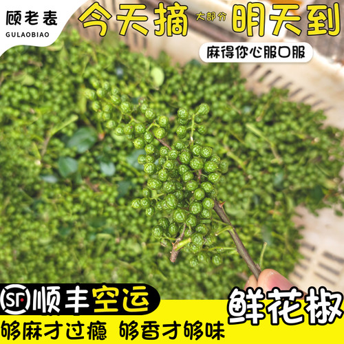 顺丰空运次日达新鲜花椒