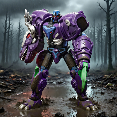 【热销1000+】霸王龙变形玩具