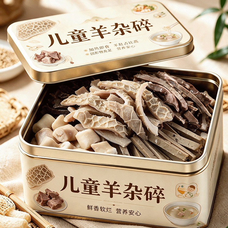 新鲜羊杂汤官方旗舰店正品内蒙草原羊杂碎速食无添加羊汤儿童熟食