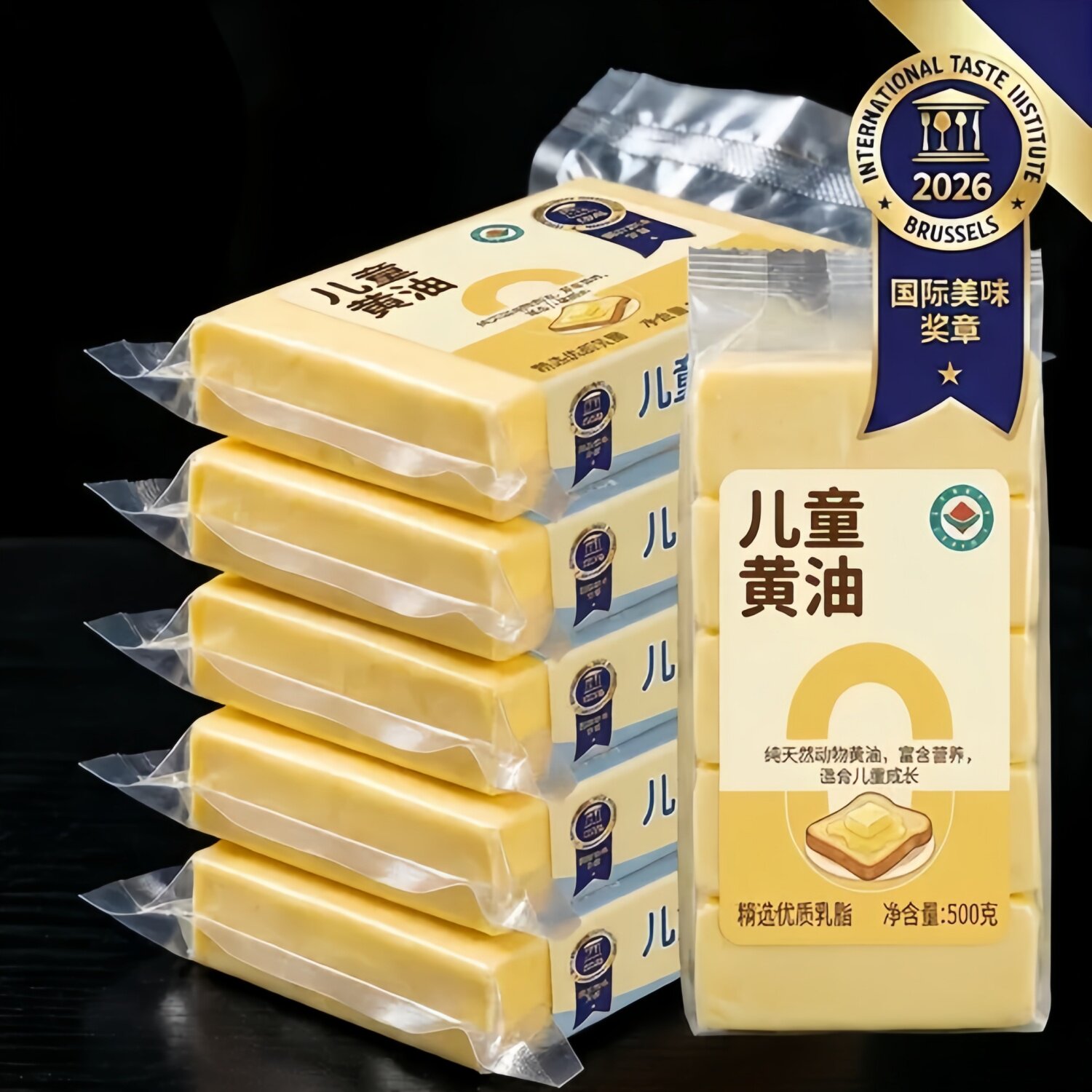 儿童黄油烘焙家用牛乳总统动物黄油小包装煎牛排专用官方旗舰店图片