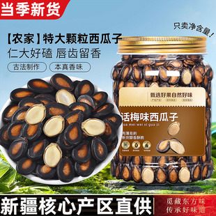 西瓜子官方旗舰店2025新货大颗粒百里挑一话梅味五香味西瓜子批发