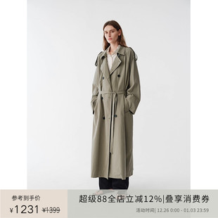 水洗双排扣风衣 柔顺感莫代尔棉 PLANITES vol.20