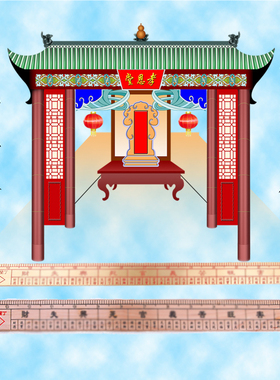 雕刻摆件中式易步高升