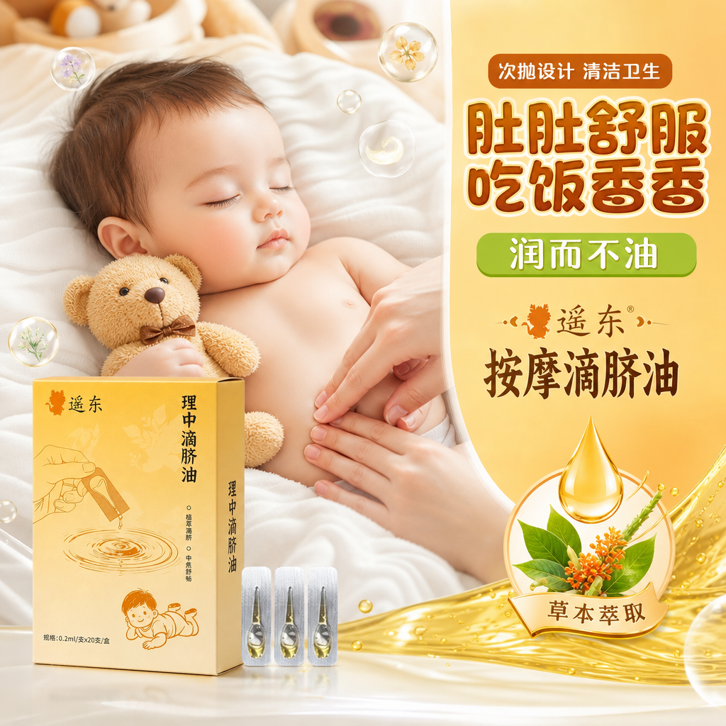湿感赶跑肚肚乖乖软软暖暖