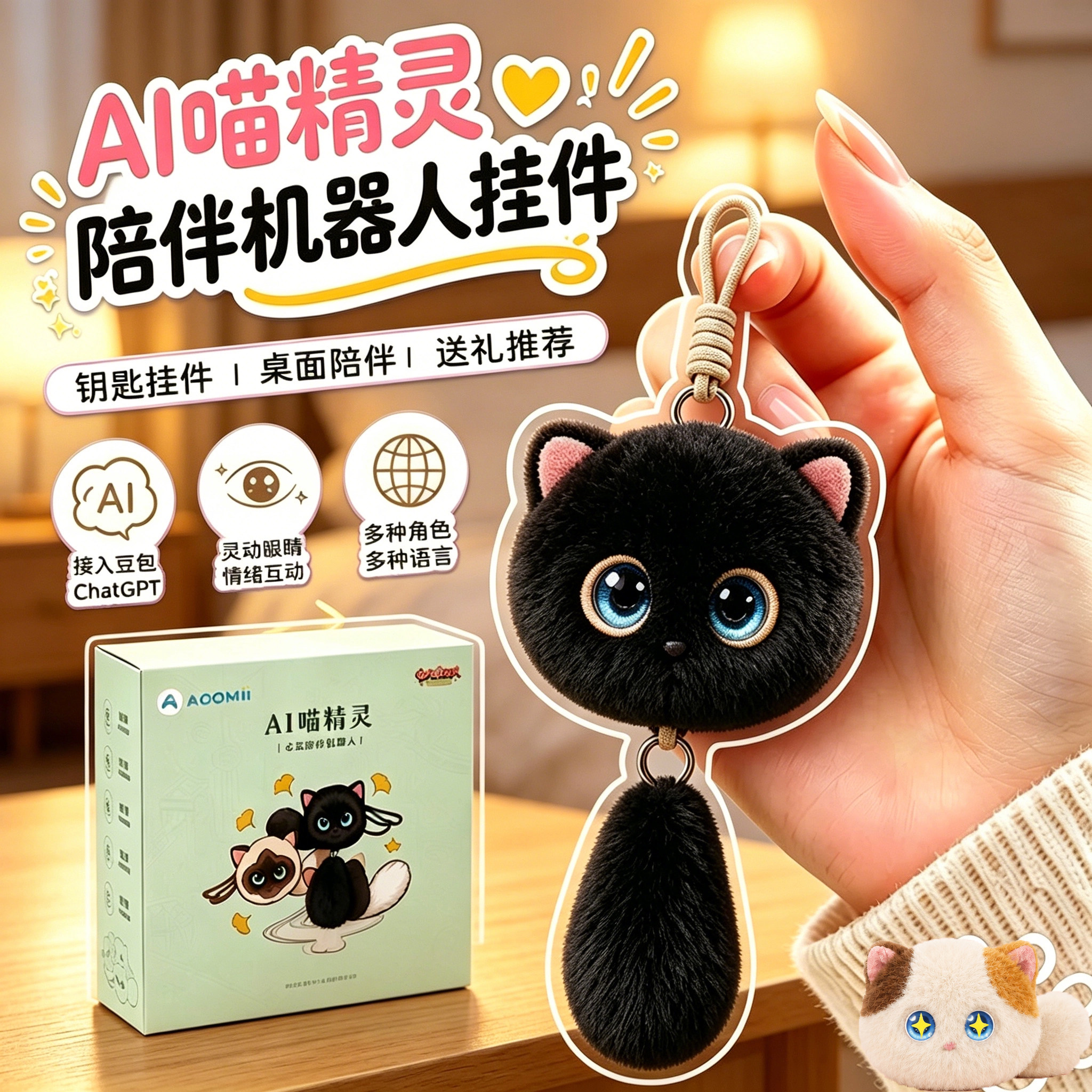 ai智能豆包机器人生日礼物
