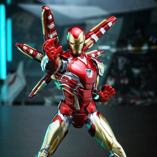 中动正版官方限量版爆甲钢铁侠mk50手办男孩拼装积木玩具机甲模型