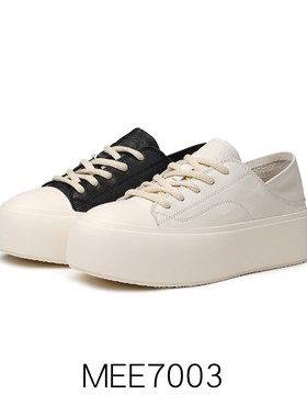 MELODIE/麦露迪2024专柜女鞋百搭厚底小白鞋-MEE7003