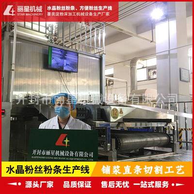 粉丝老粉条ZUW实生产线带烘干制冷，红薯粉条机可现化四季作业