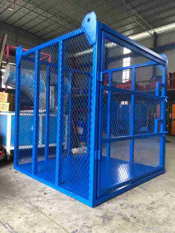 加气砖吊笼 钢筋吊笼 载人吊笼 高空作业吊笼 厂家直供建筑机械