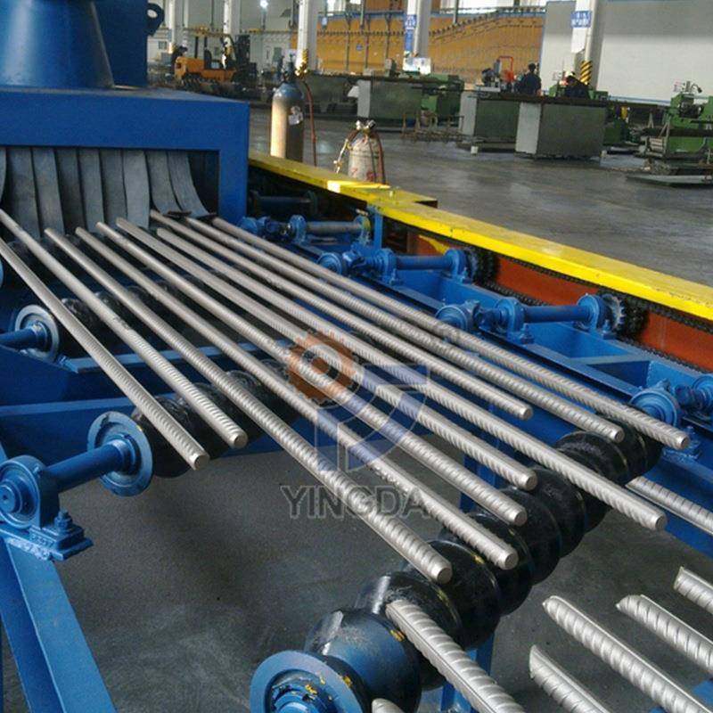 供应抛清理除机RPB圆钢抛丸机钢管抛丸机棒材机丸抛抛丸机锈棒材