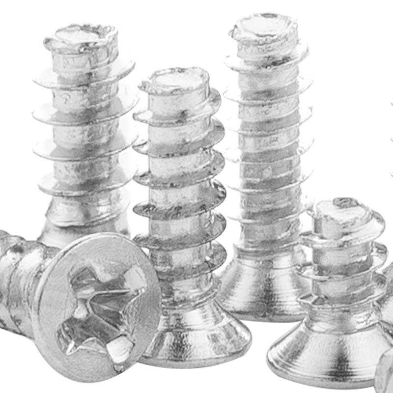 镍K螺丝十字沉头3平尾自攻螺丝机箱风扇螺丝平头螺丝镀钉M2/M/MB4