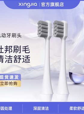 行甲康佳艾博尼适配声波电动牙刷替换牙刷头