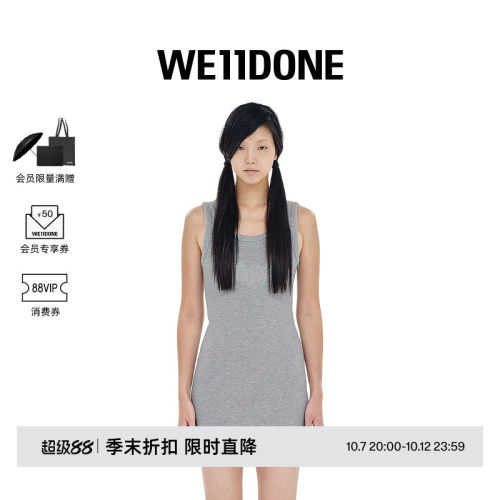 女士WE11DONE背心连衣裙
