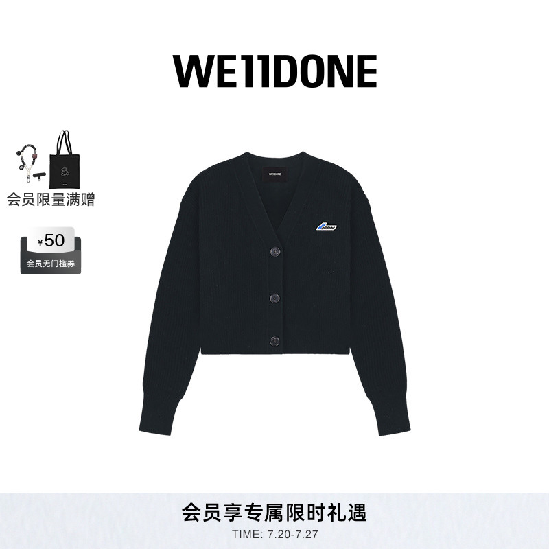 女士羊毛外套WE11DONE开衫