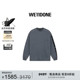 WE11DONE中性男女同款 印花长袖 T恤简约休闲
