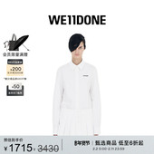 WE11DONE女士棉质衬衫