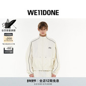 风通勤 按扣可调运动夹克工装 明星同款 WE11DONE25秋冬男士