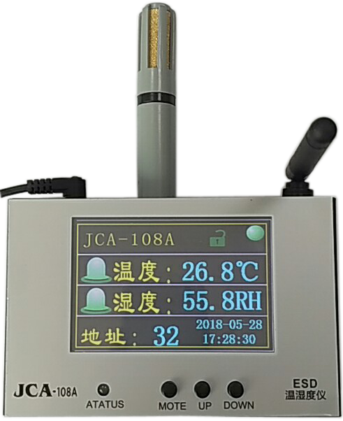 联创达jca-108a智能显示联网型温湿度监控器