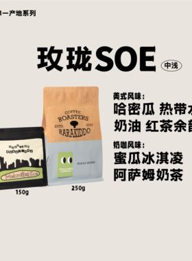 绝对小孩 玫珑SOE意式美式奶咖手冲日晒印尼咖啡豆