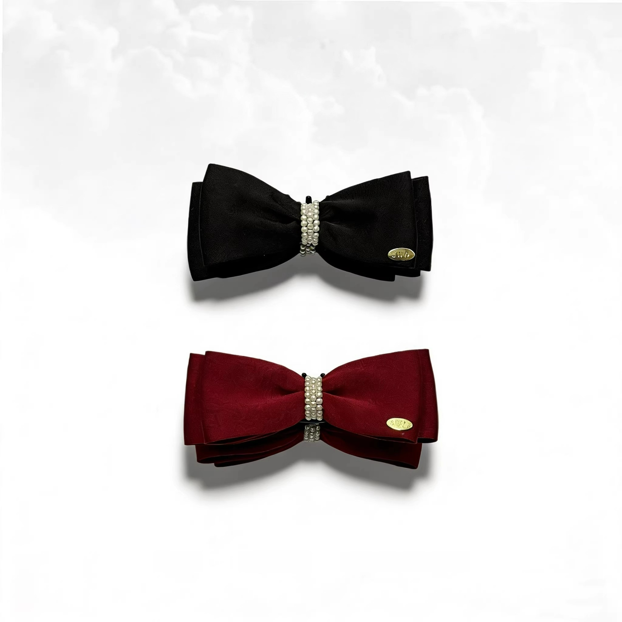 新款缎面蝴蝶结加大号高颅顶后脑勺时尚流行气质款显发量香蕉夹,饰品/流行首饰/时尚饰品新,发饰,淘宝优惠券,粉丝福利购,淘宝优惠卷