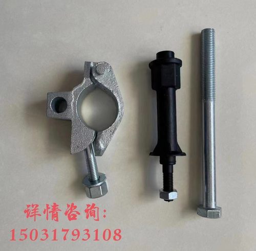 连墙件48型钢管专用玛钢连墙件铸铁连墙件外架连接件