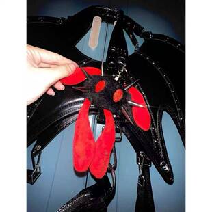 异次突击兔 Cony朋克兔子钥匙扣挂娃挂件 原创设计四耳兔Anti