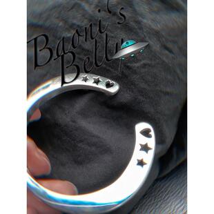 2023年新款宝旎小肚皮原创实心酷酷飞碟手镯