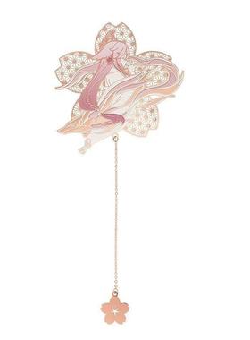 24年新款八重神子主题印象系列金属书签/钥匙扣 Genshin