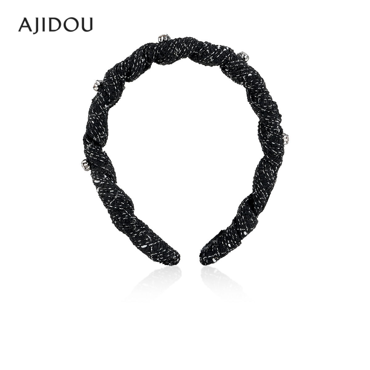 阿吉豆AJIDOU发饰女款高颅顶发卡不伤发细头箍高级感发箍时尚头饰