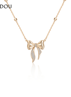 AJIDOU阿吉豆项链女款缤纷岁末系列锁骨链短颈链